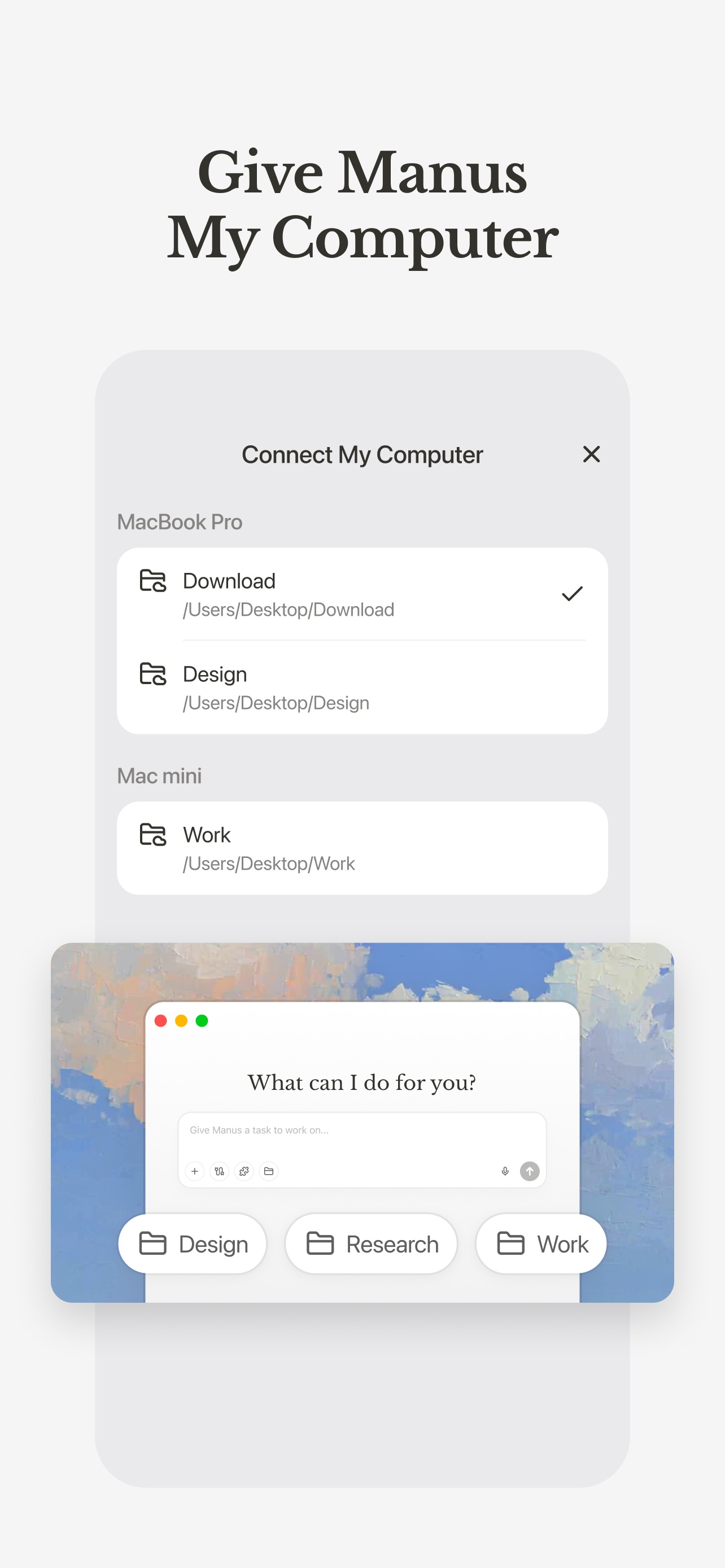Manus screenshot 2